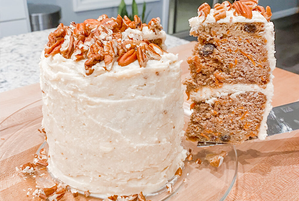 Carrot Cake with Coconut Flour